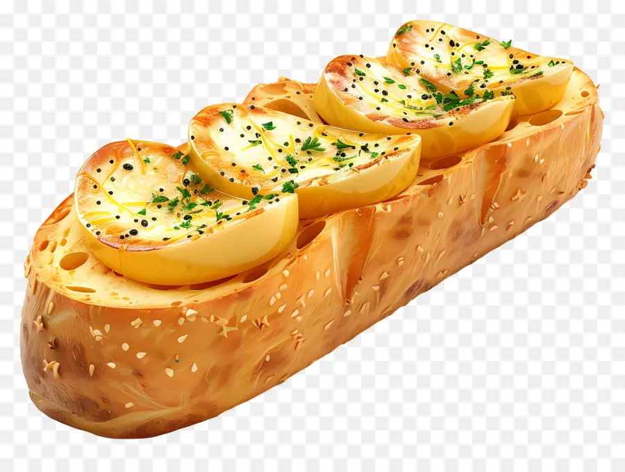 Pan De Ajo，Bocadillo PNG