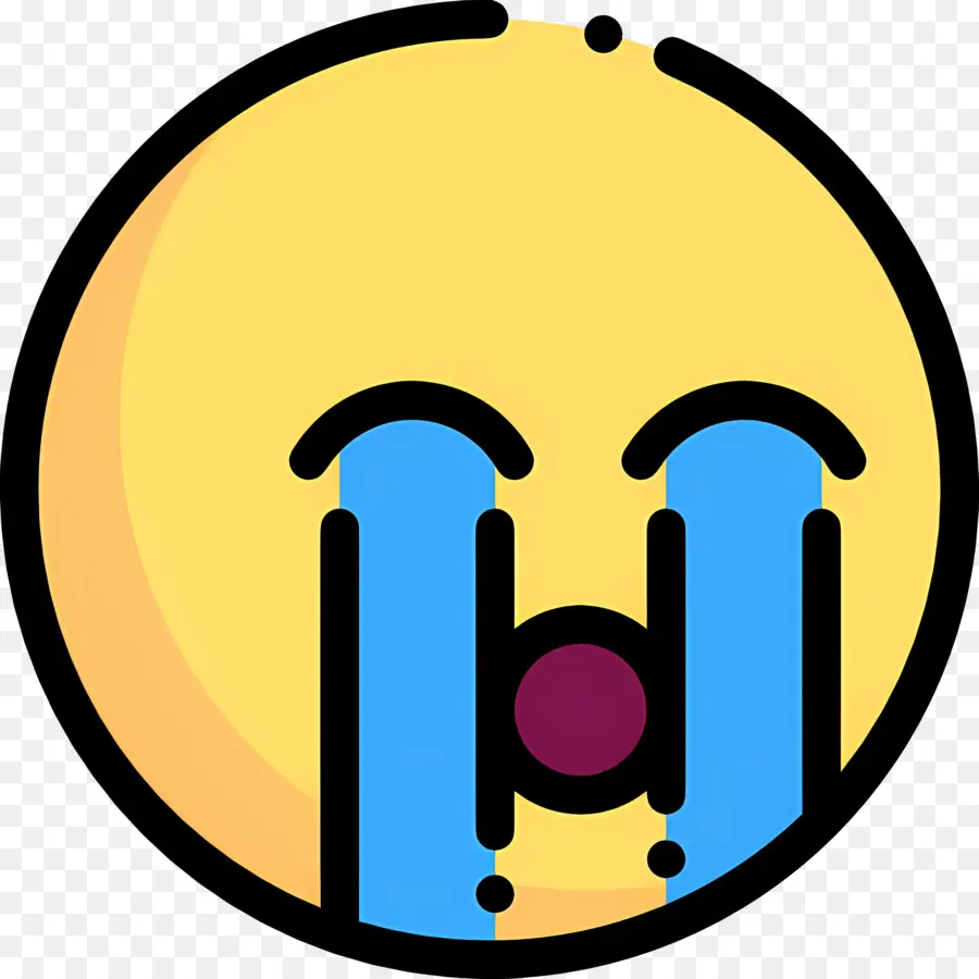 Emojis Llorando，Lágrimas PNG