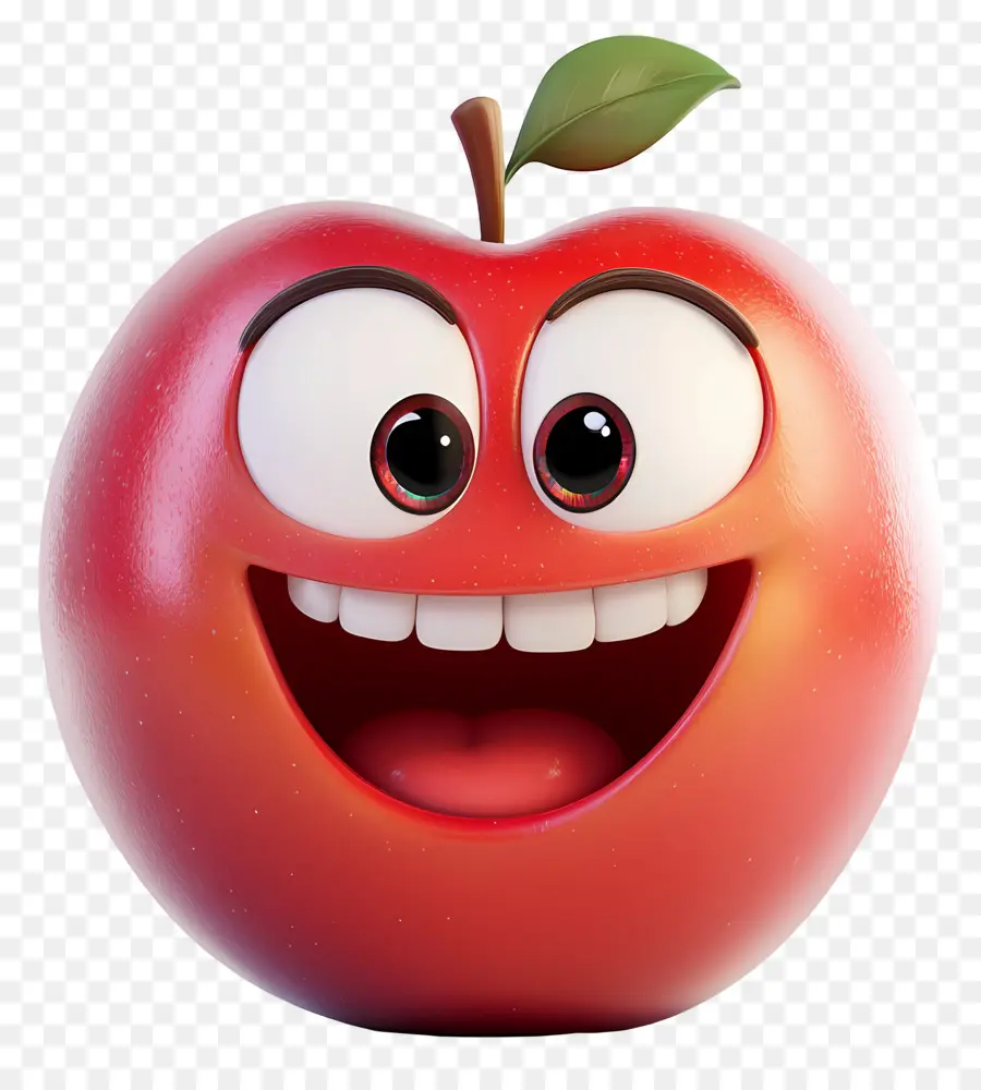 Manzana Roja，Dibujos Animados De Manzana Roja PNG