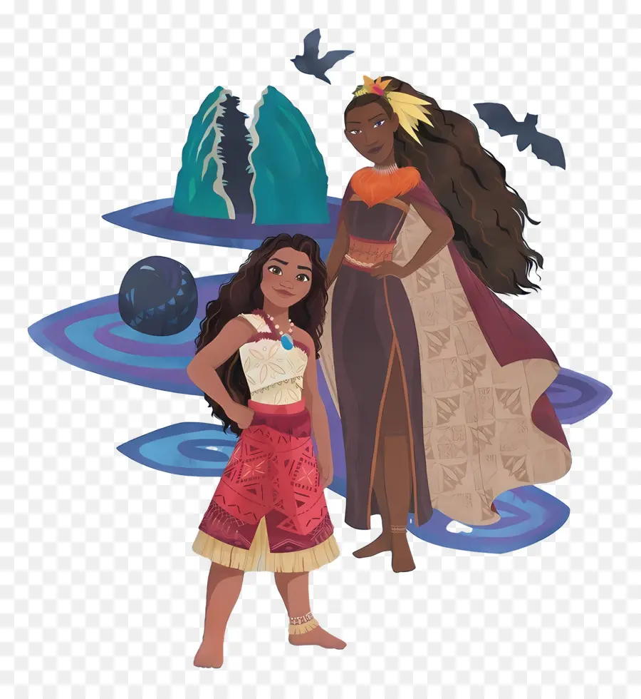 Moana，Personajes Animados PNG