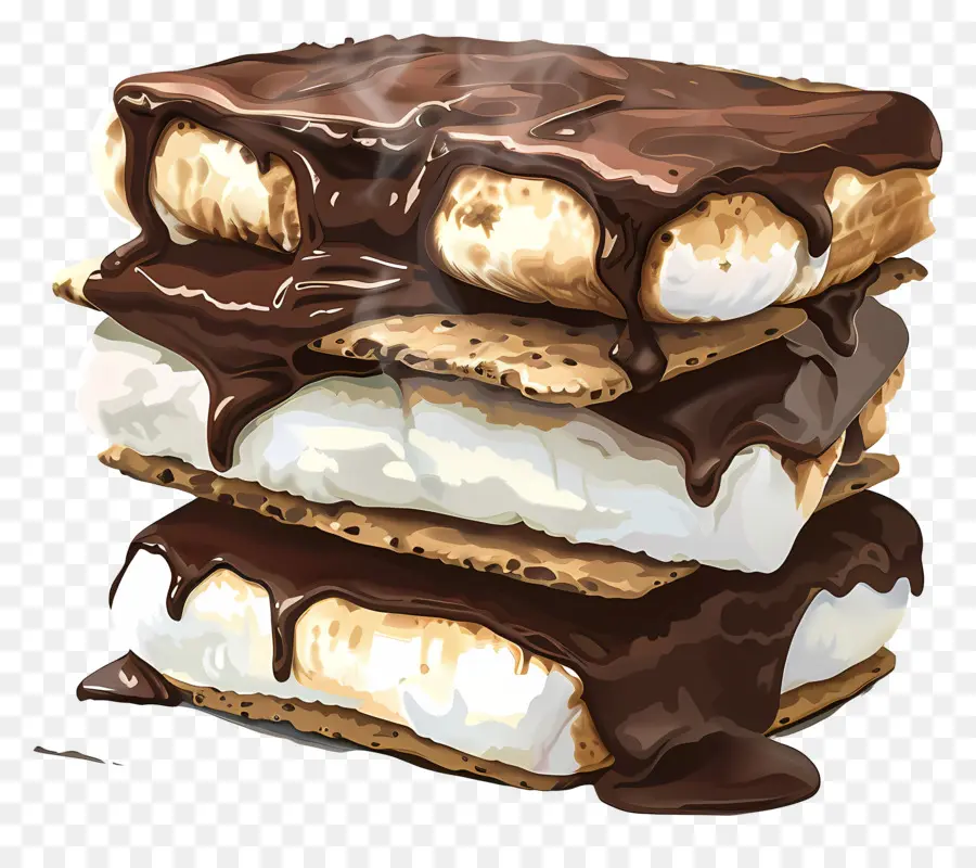 Fumar，S'mores PNG