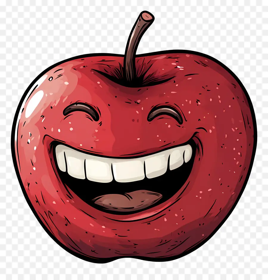 Manzana Roja，Dibujos Animados De Manzana Roja PNG