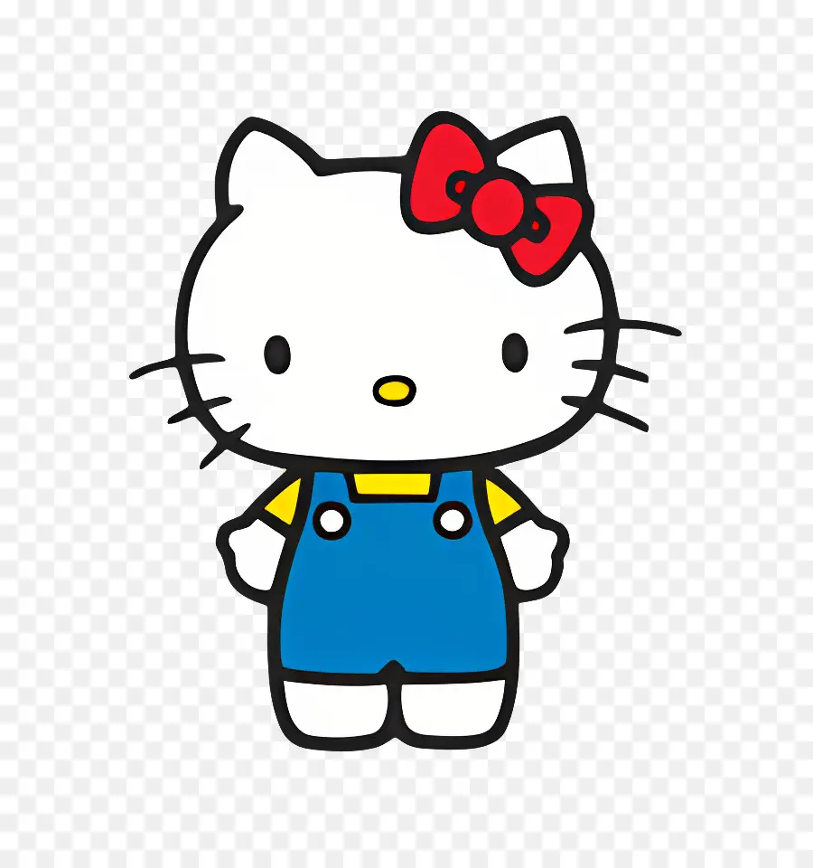 Hola Gatito，Gato De Dibujos Animados PNG