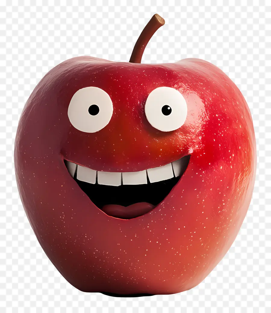 Manzana Roja，Dibujos Animados De Manzana Roja PNG