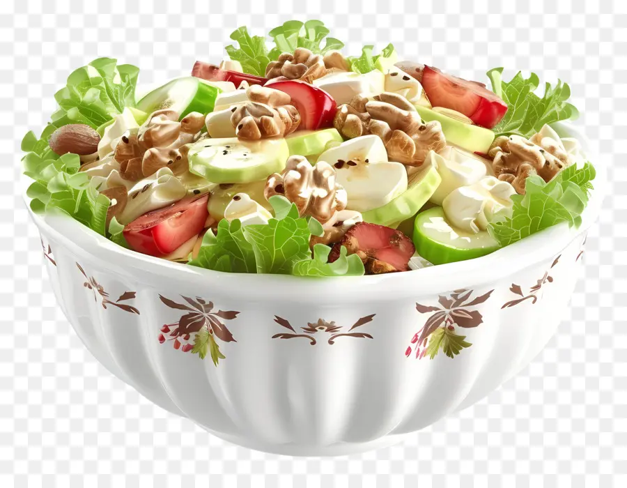 Ensalada Waldorf，Ensalada De Fruta PNG