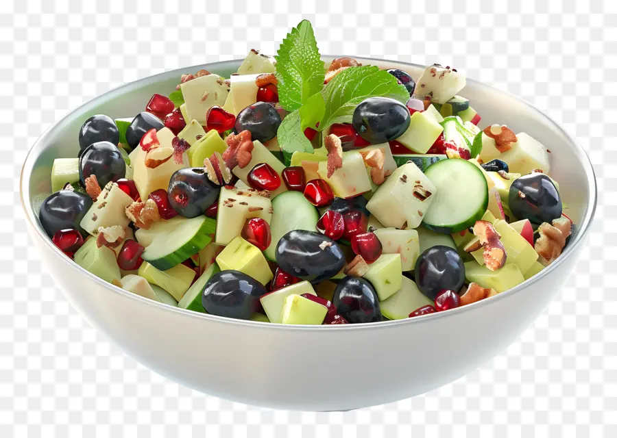 Ensalada Waldorf，Ensalada De Fruta PNG