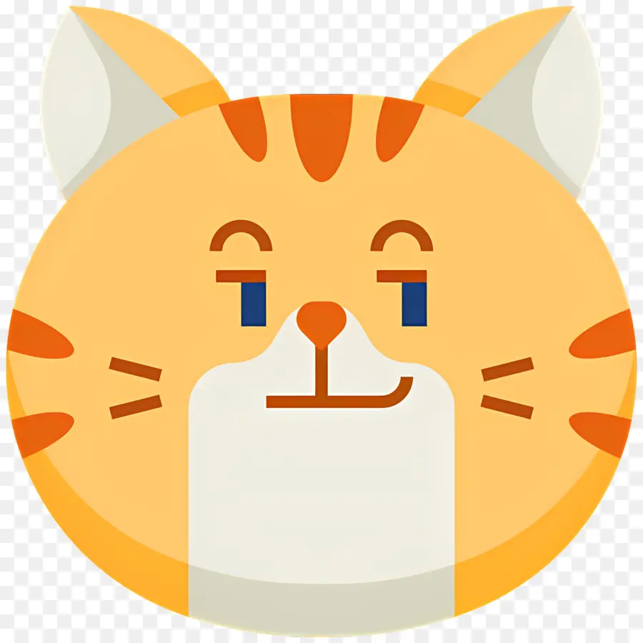 Emojis De Gato，Gato Triste PNG