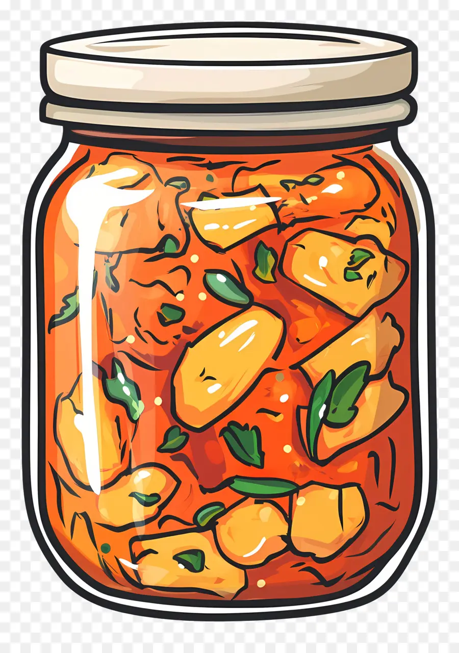 Tarro De Kimchi，Frasco PNG