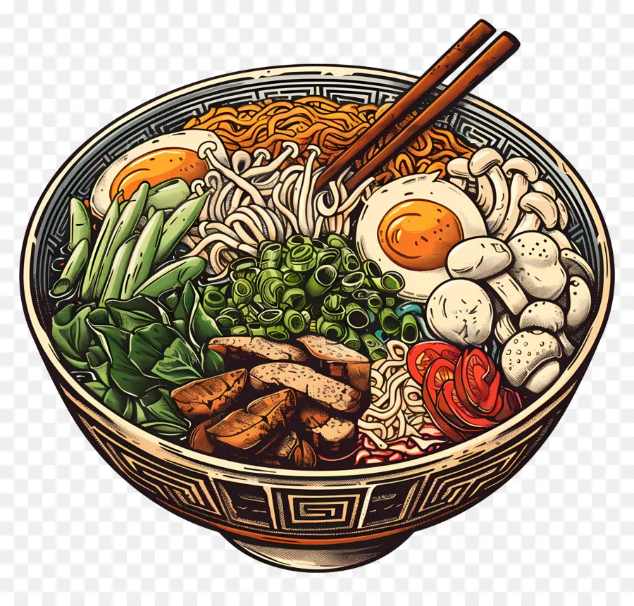 Tazón De Ramen，Tazón De Ramen De Lujo PNG