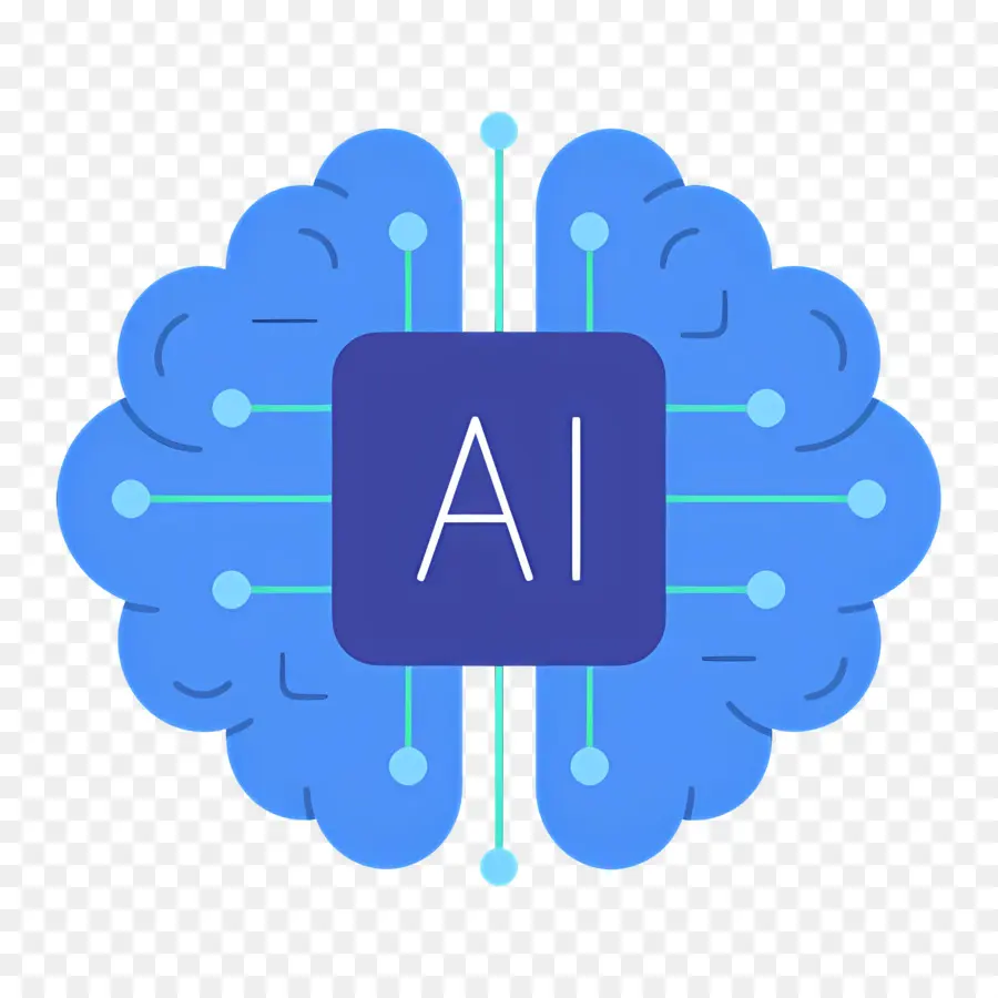 Inteligencia Artificial，Cerebro De Ia PNG