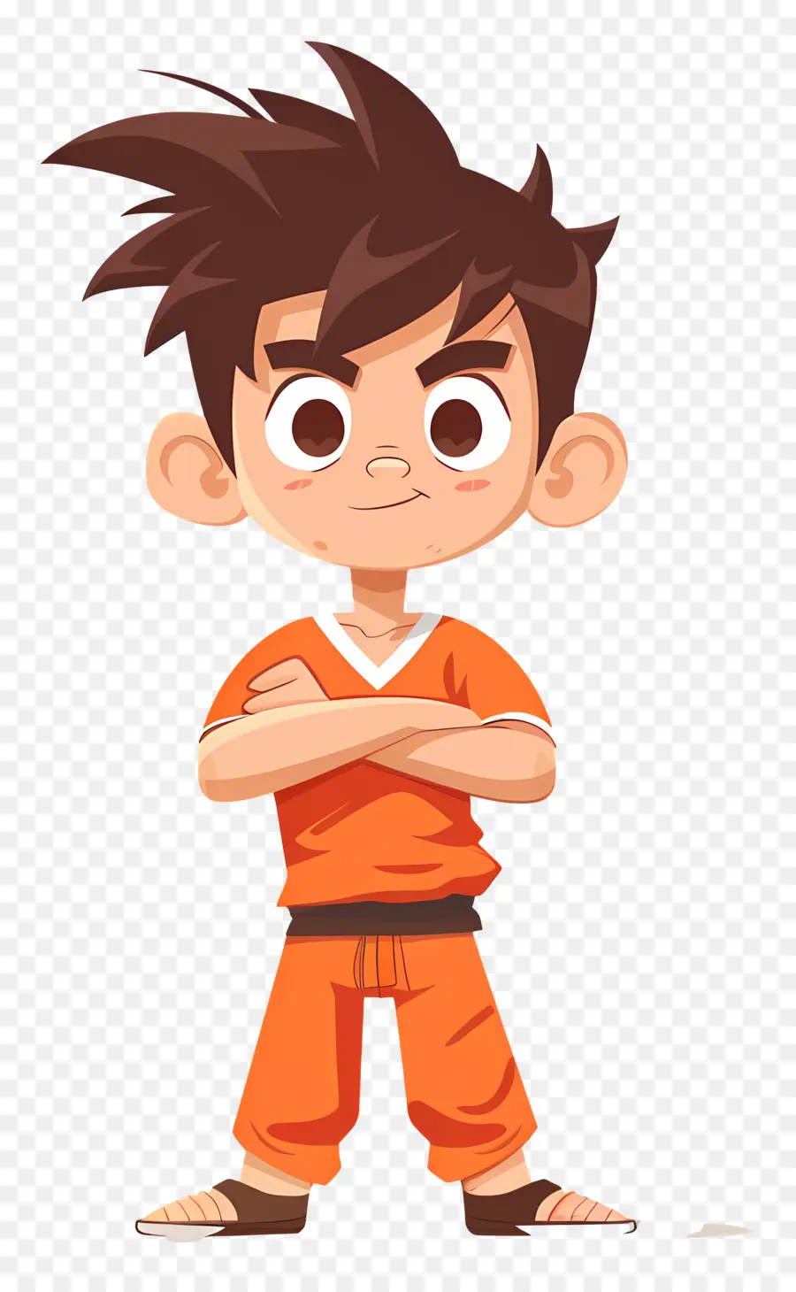 Goku，Niño De Dibujos Animados PNG