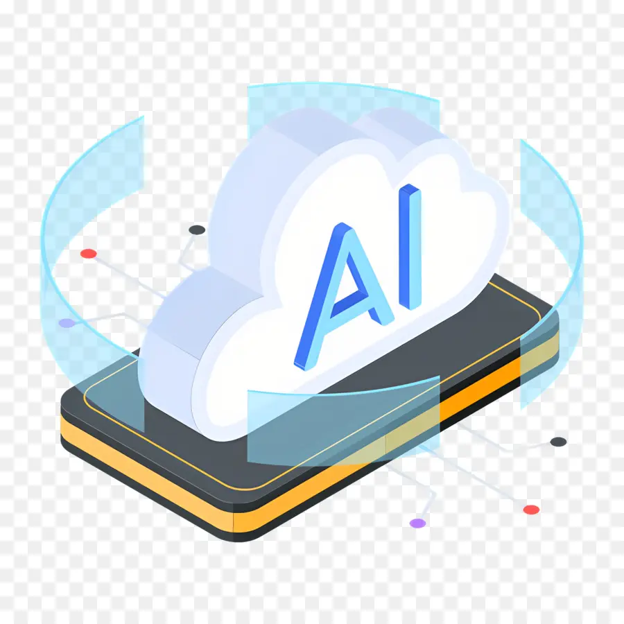 Inteligencia Artificial，Nube De Ia PNG