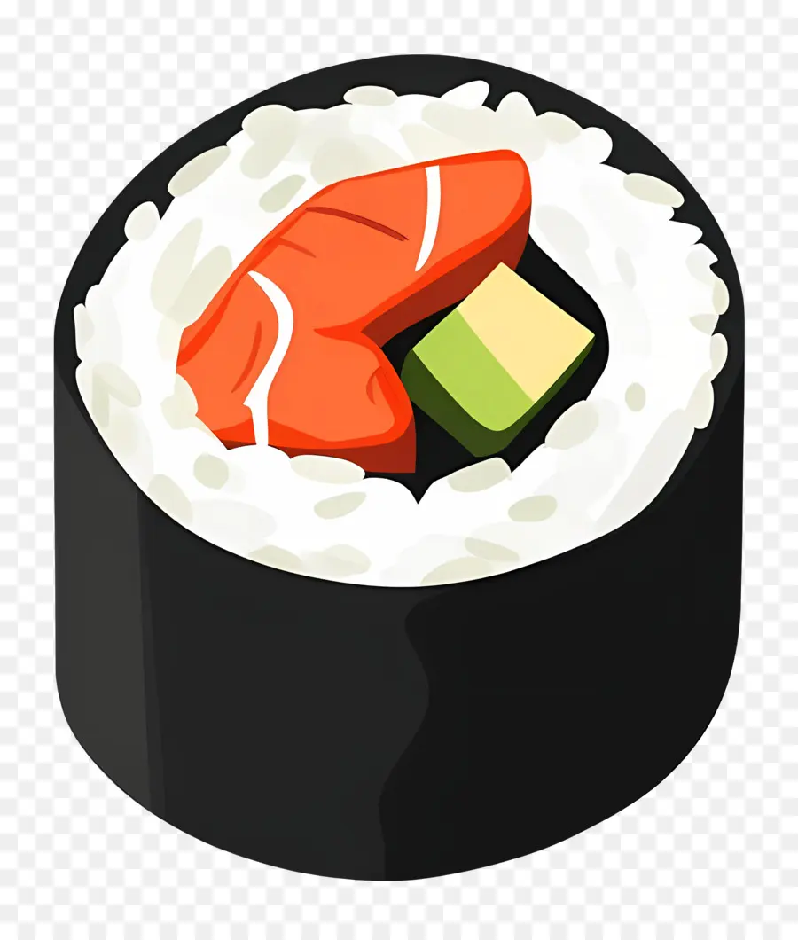 Rollo De Sushi，Pieza De Sushi PNG