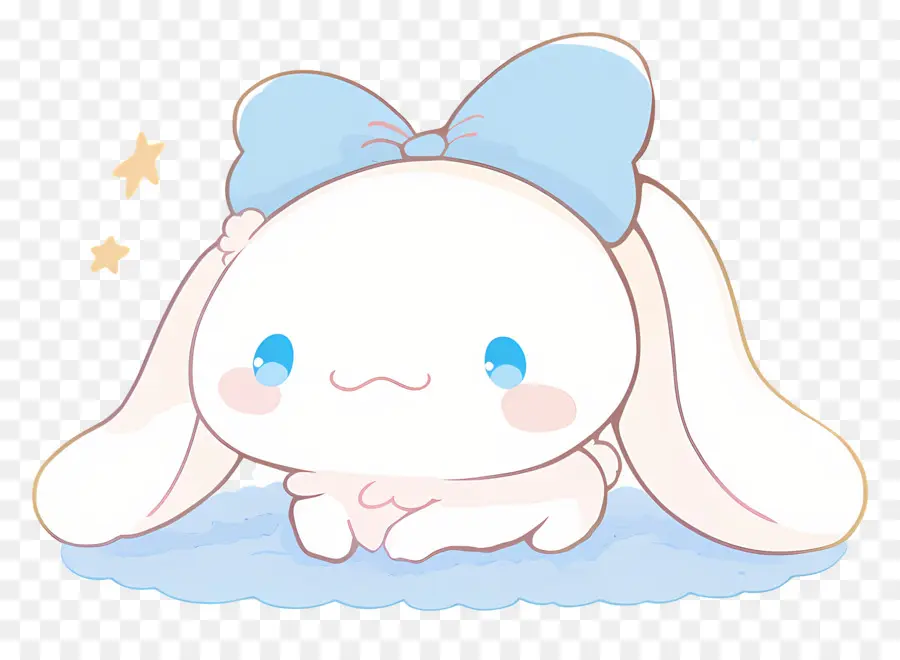 Cinnamoroll Durmiendo，Lindo Personaje Con Lazo PNG