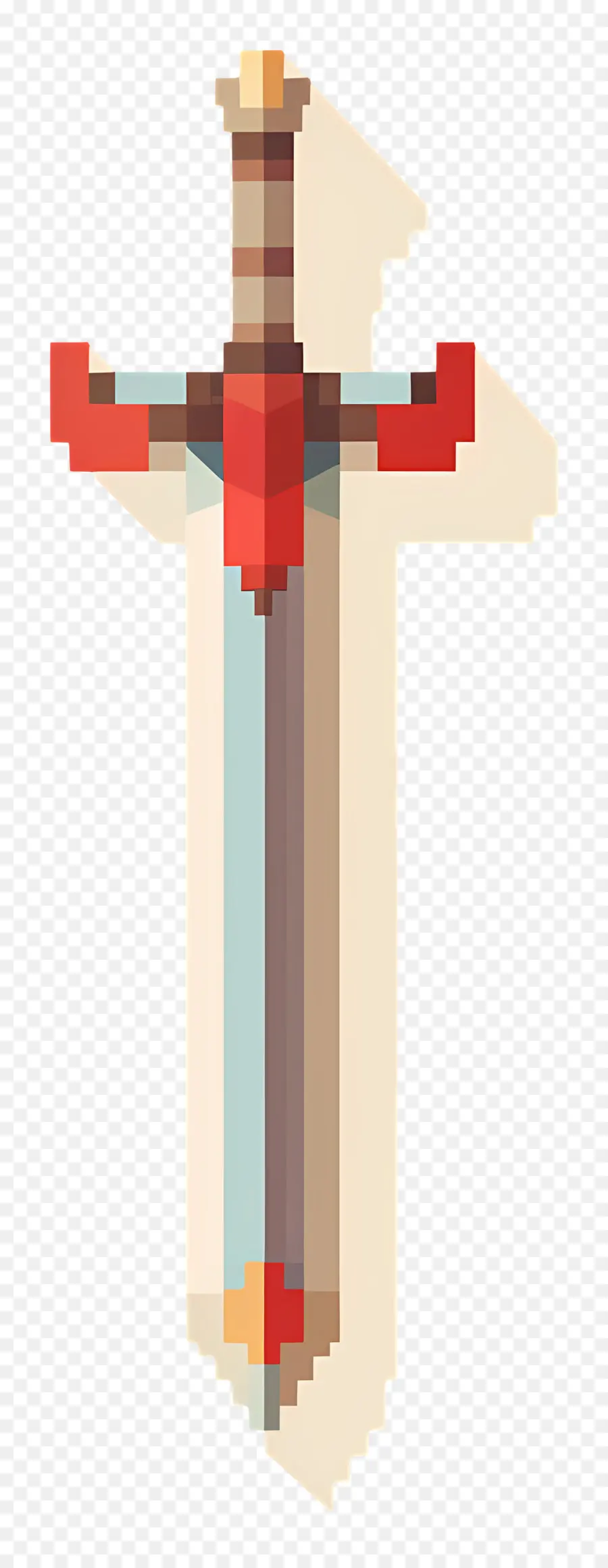 Espada De Píxeles，Espada Pixelada PNG