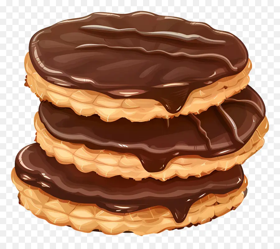 Galleta De Chocolate，Galletas Sándwich De Chocolate PNG