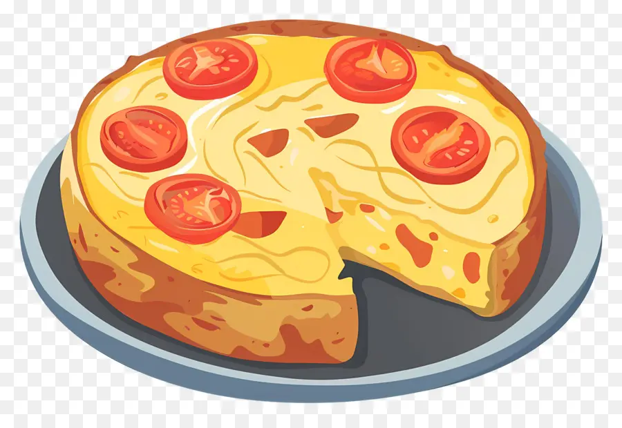 Tortilla Española，Pizza PNG