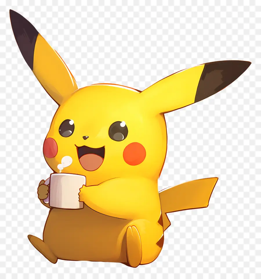 Pikachu，Carácter Amarillo PNG