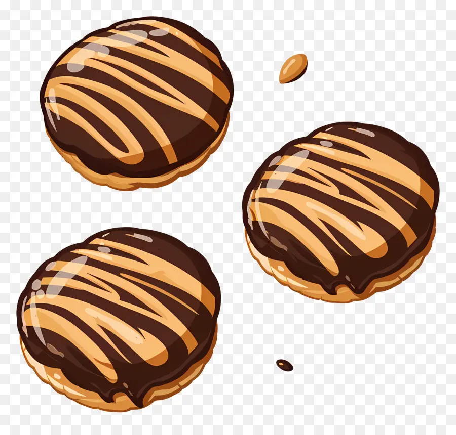 Galleta De Chocolate，Galletas Rociadas Con Chocolate PNG