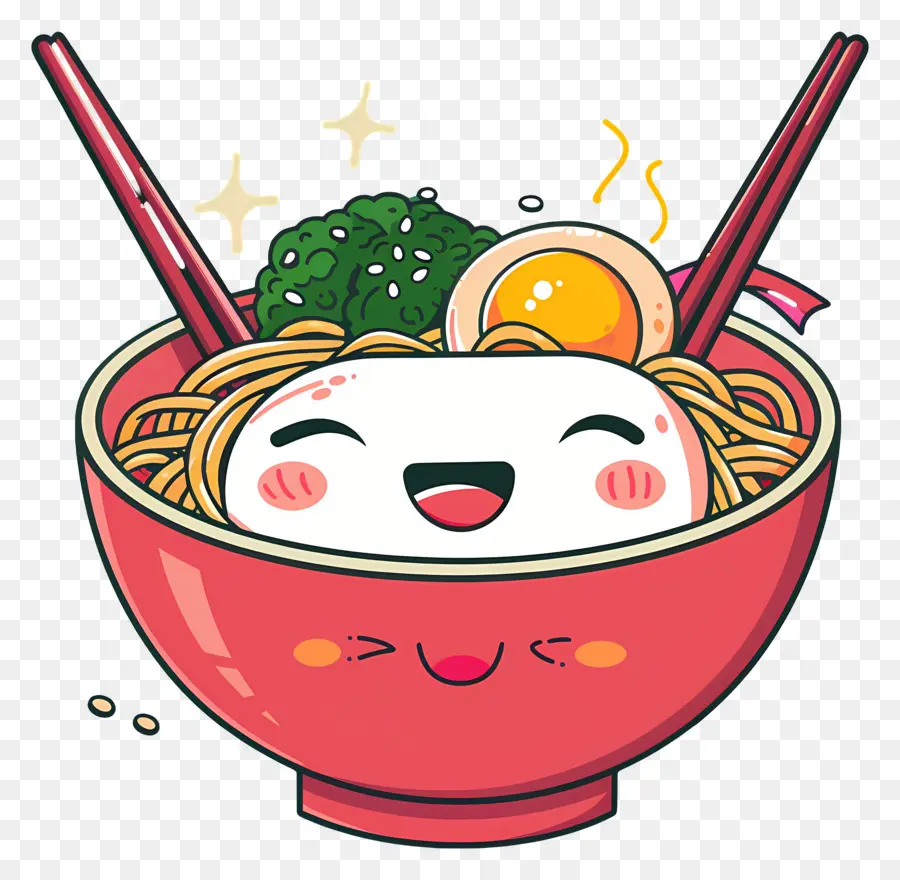 Tazón De Ramen，Lindo Tazón De Fideos PNG