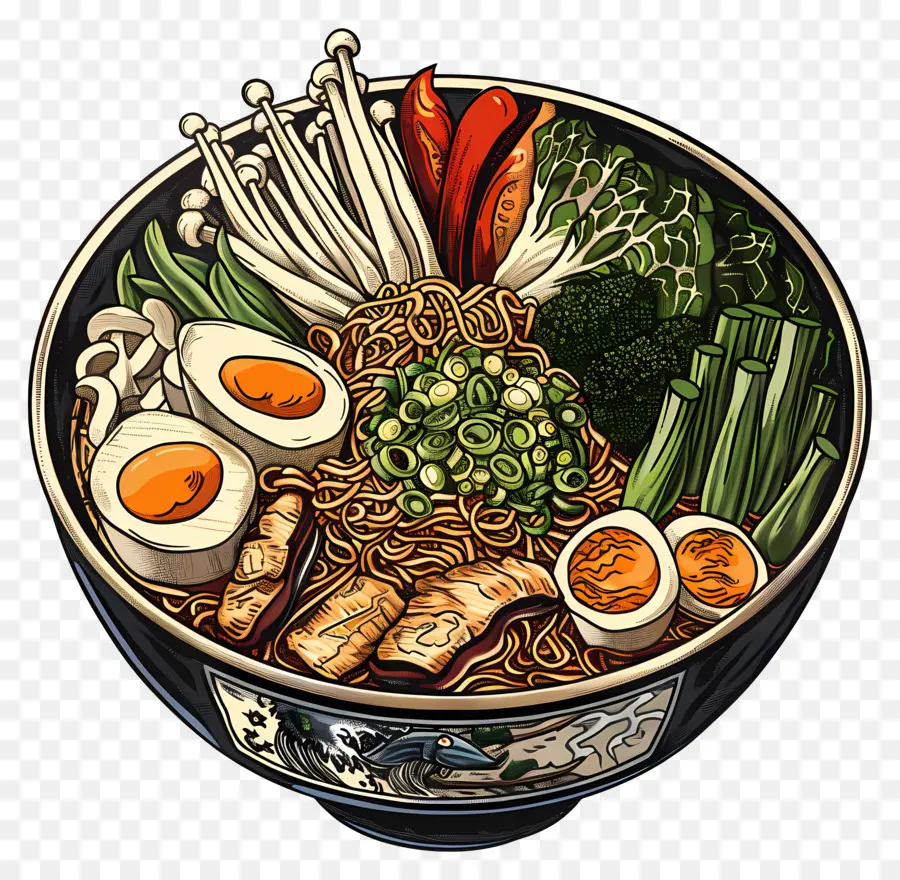 Tazón De Ramen，Tazón De Ramen De Lujo PNG