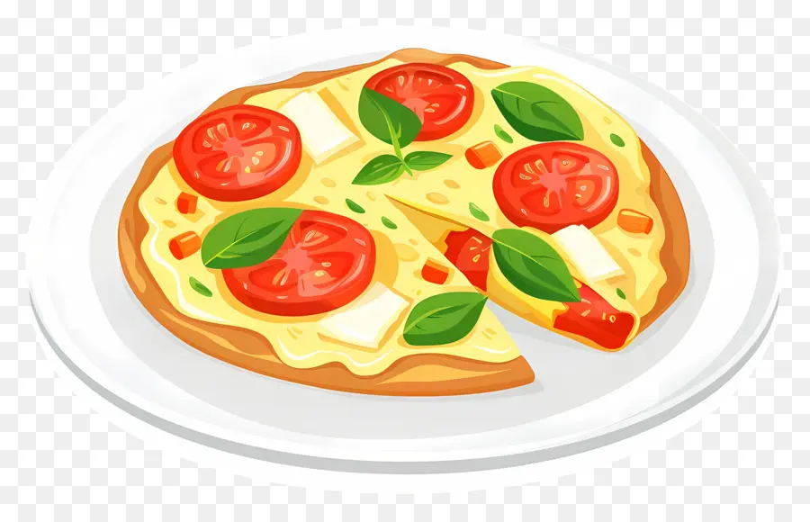 Tortilla Española，Tortilla Con Tomates PNG