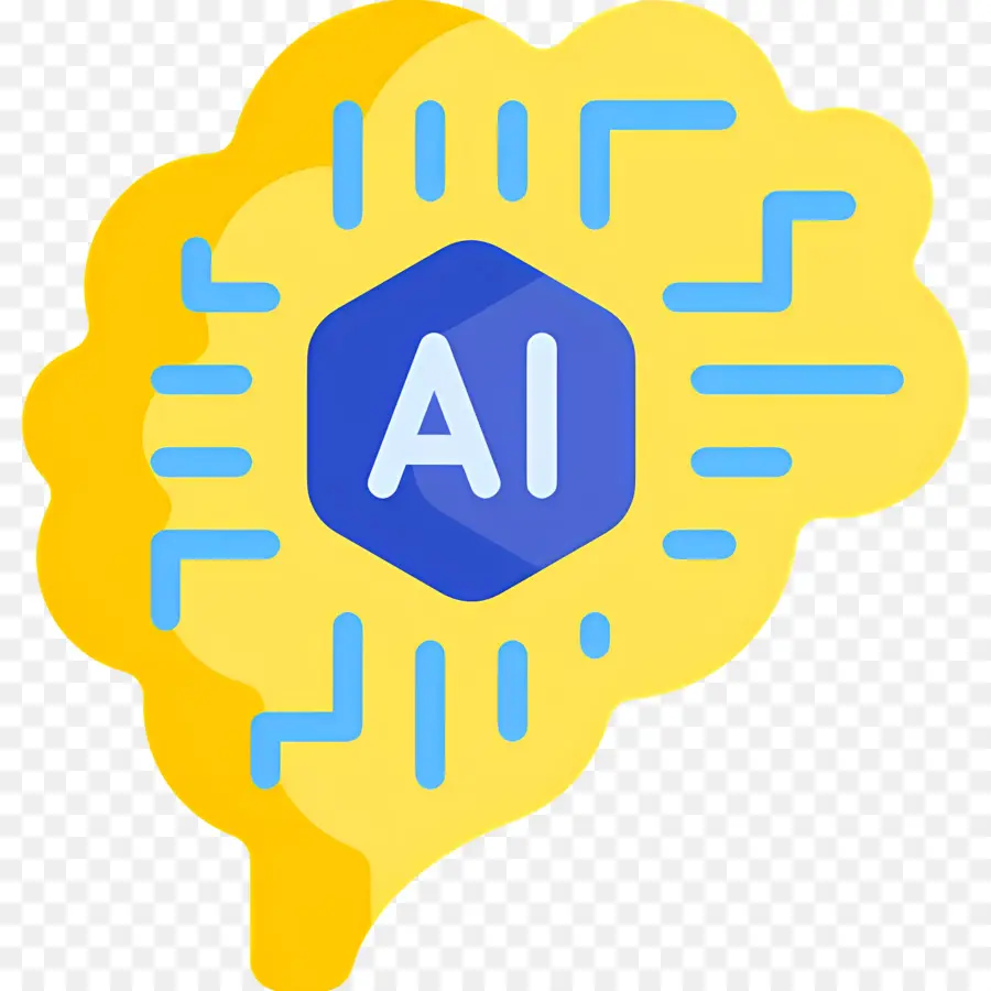 Inteligencia Artificial，Cerebro De Ia PNG