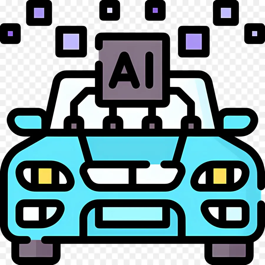 Inteligencia Artificial，Coche De Ia PNG