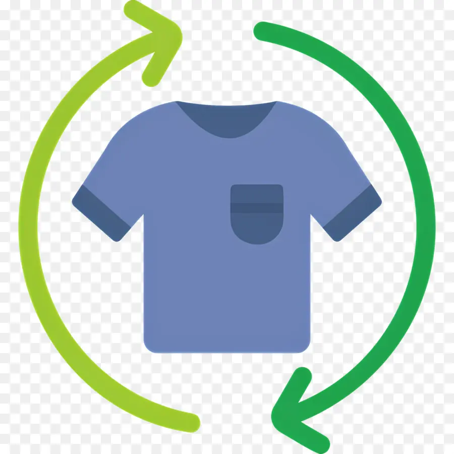 Sostenibilidad，Camisa De Reciclaje PNG