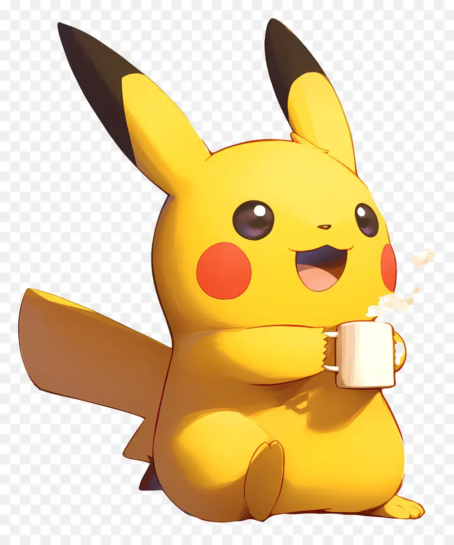 Pikachu，Carácter Amarillo PNG