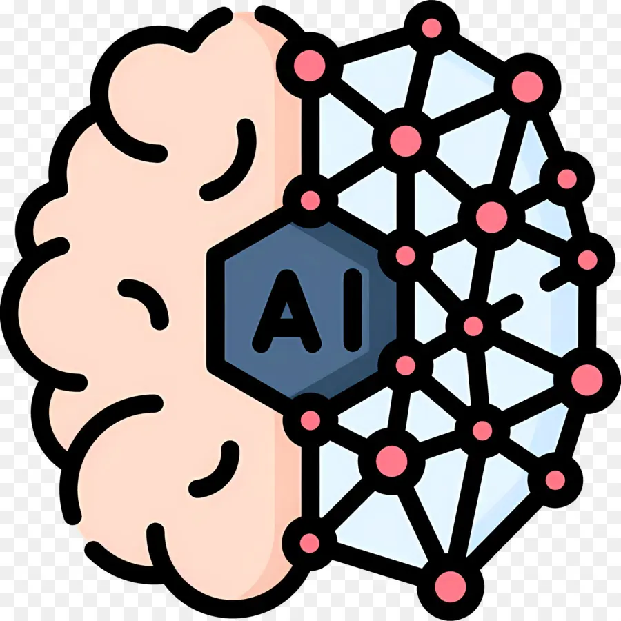 Inteligencia Artificial，Cerebro De Ia PNG