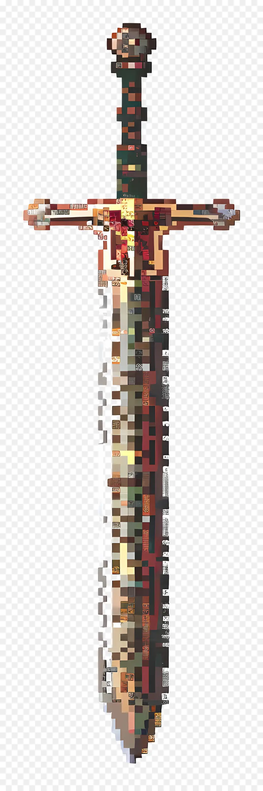 Espada De Píxeles，Espada Del Arte Del Pixel PNG