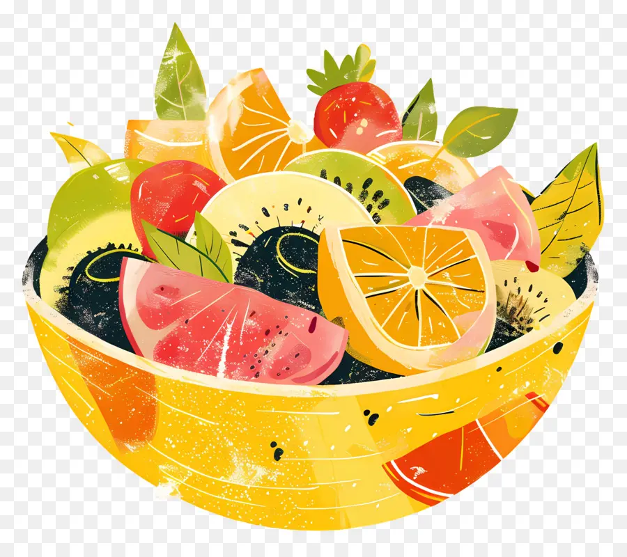 Verduras Y Frutas，Ensalada De Fruta PNG