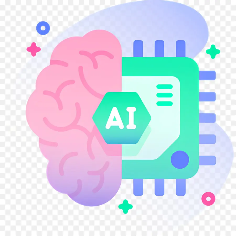 Inteligencia Artificial，Cerebro De Ia PNG