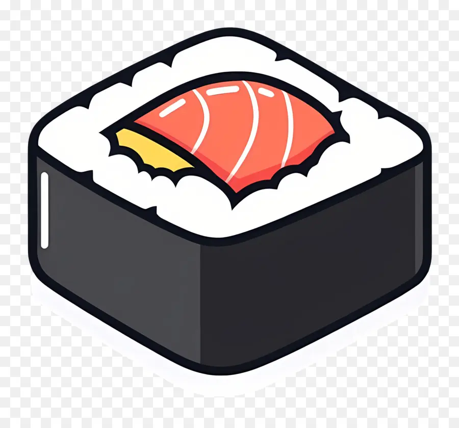 Rollo De Sushi，Pieza De Sushi PNG