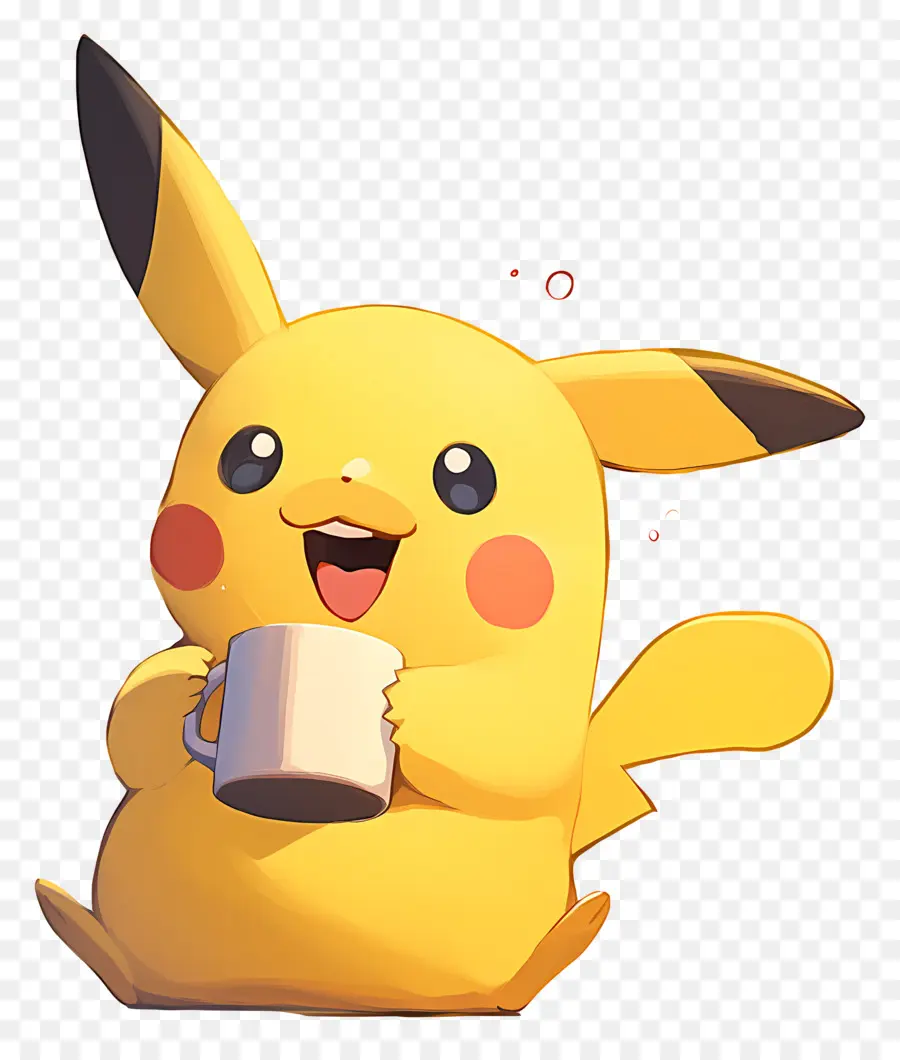 Pikachu，Carácter Amarillo PNG