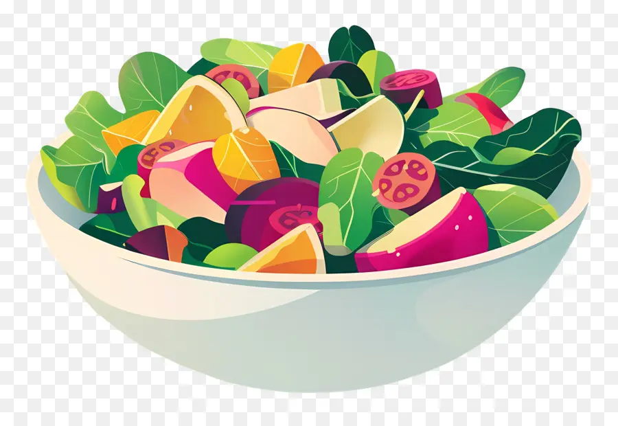 Verduras Y Frutas，Ensalada De Verduras PNG