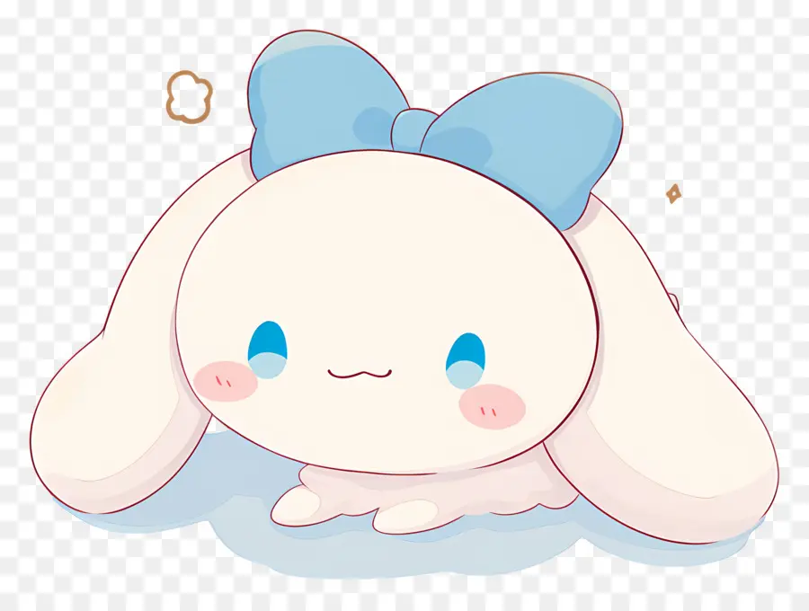 Cinnamoroll Durmiendo，Lindo Personaje Con Lazo PNG