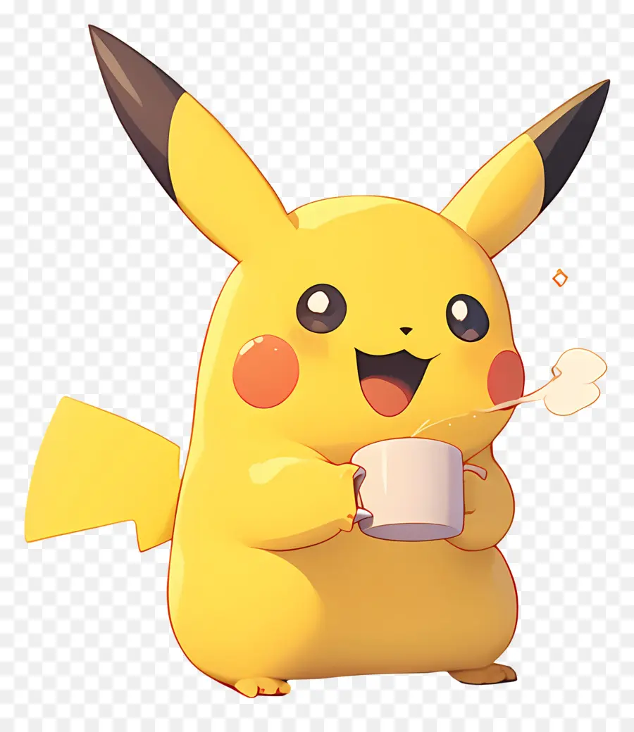 Pikachu，Carácter Amarillo PNG