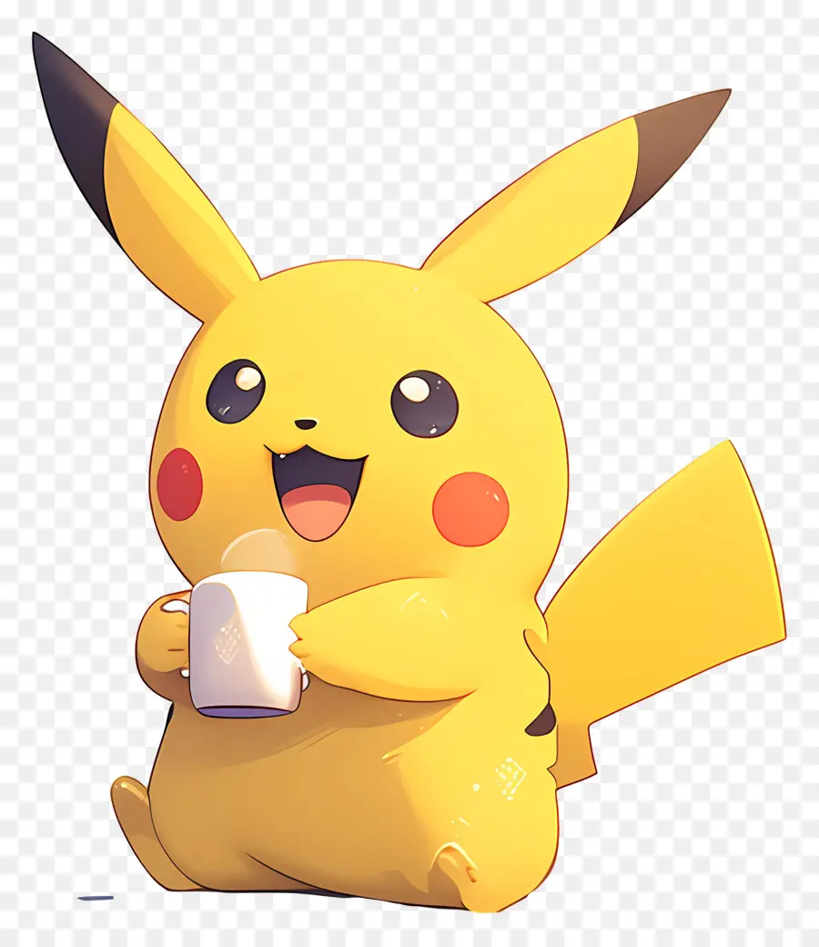 Pikachu，Carácter Amarillo PNG