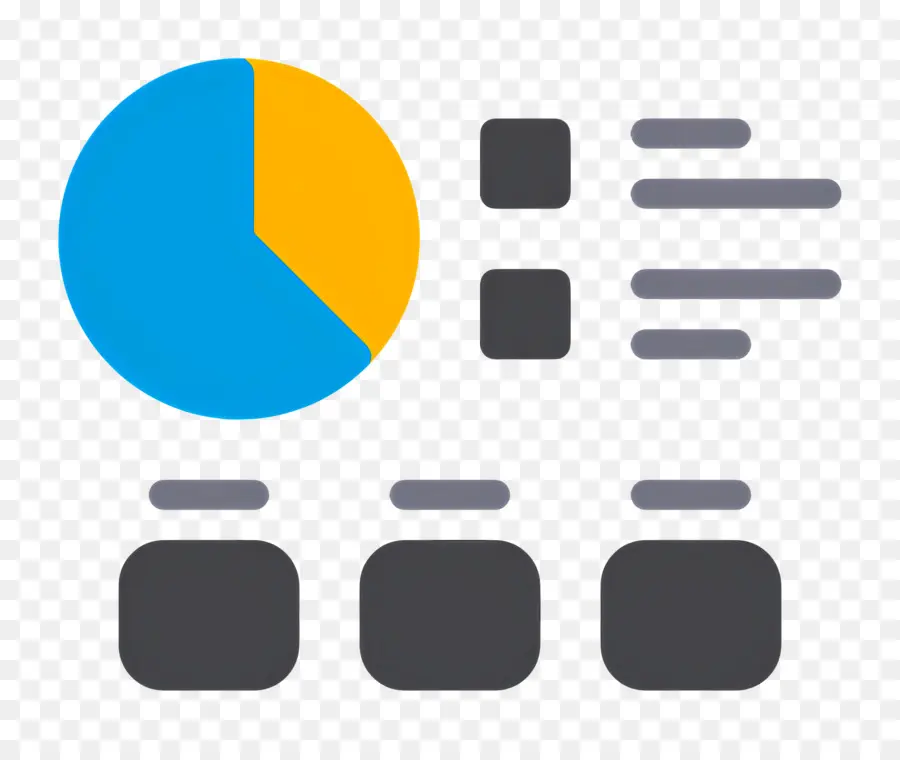 Infografia，Gráfico Circular Y Datos PNG