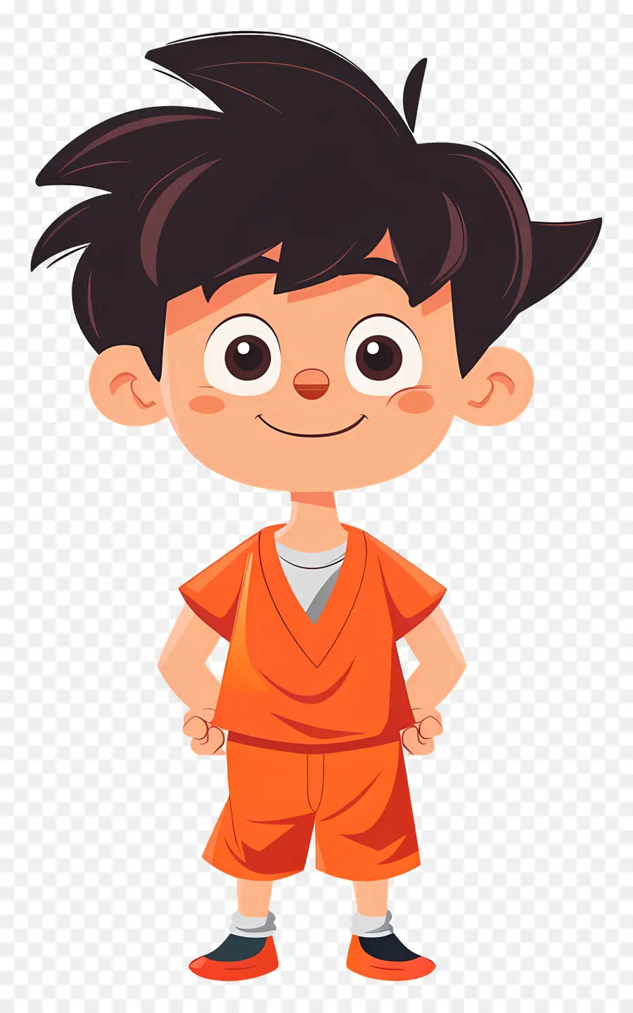 Goku，Niño De Dibujos Animados PNG