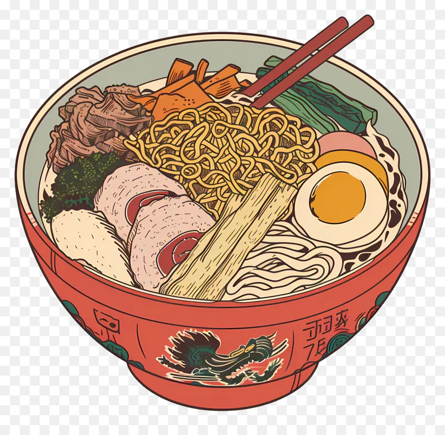 Tazón De Ramen，Tazón De Ramen Tradicional PNG