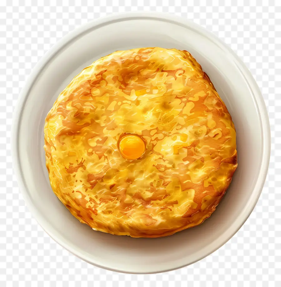 Tortilla Española，Tortilla En Plato PNG