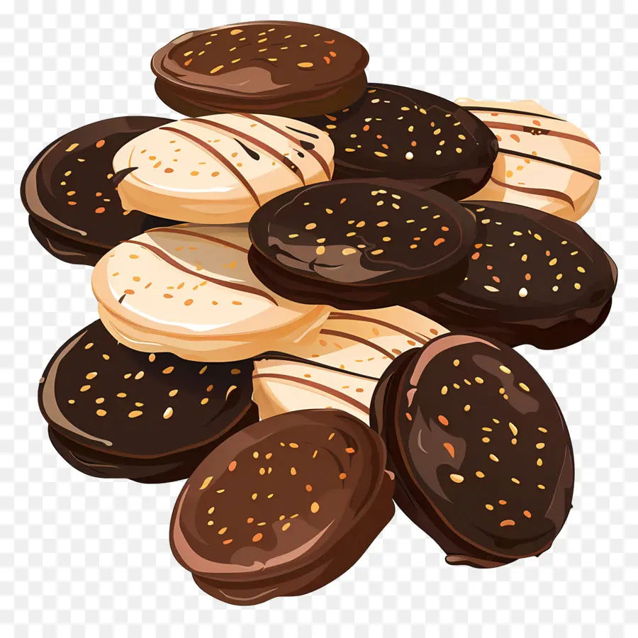 Galleta De Chocolate，Galletas Surtidas PNG