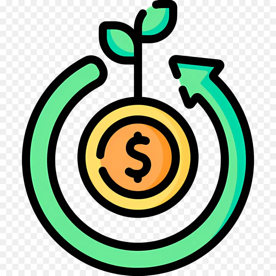 Sostenibilidad，Planta De Dinero PNG