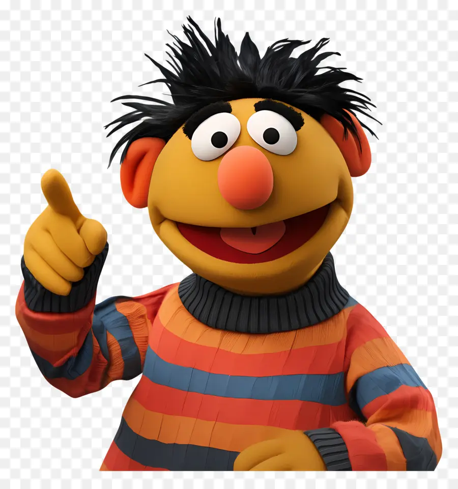 Ernie，Personaje De Dibujos Animados PNG