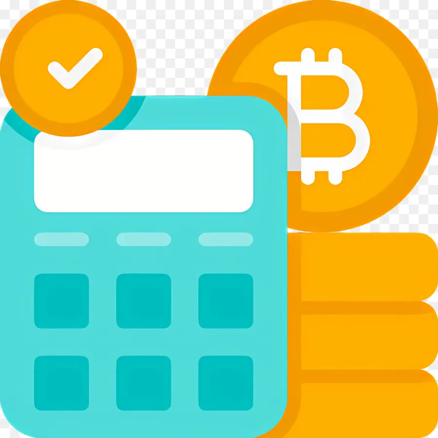 Presupuesto Y Finanzas，Calculadora Y Bitcoin PNG