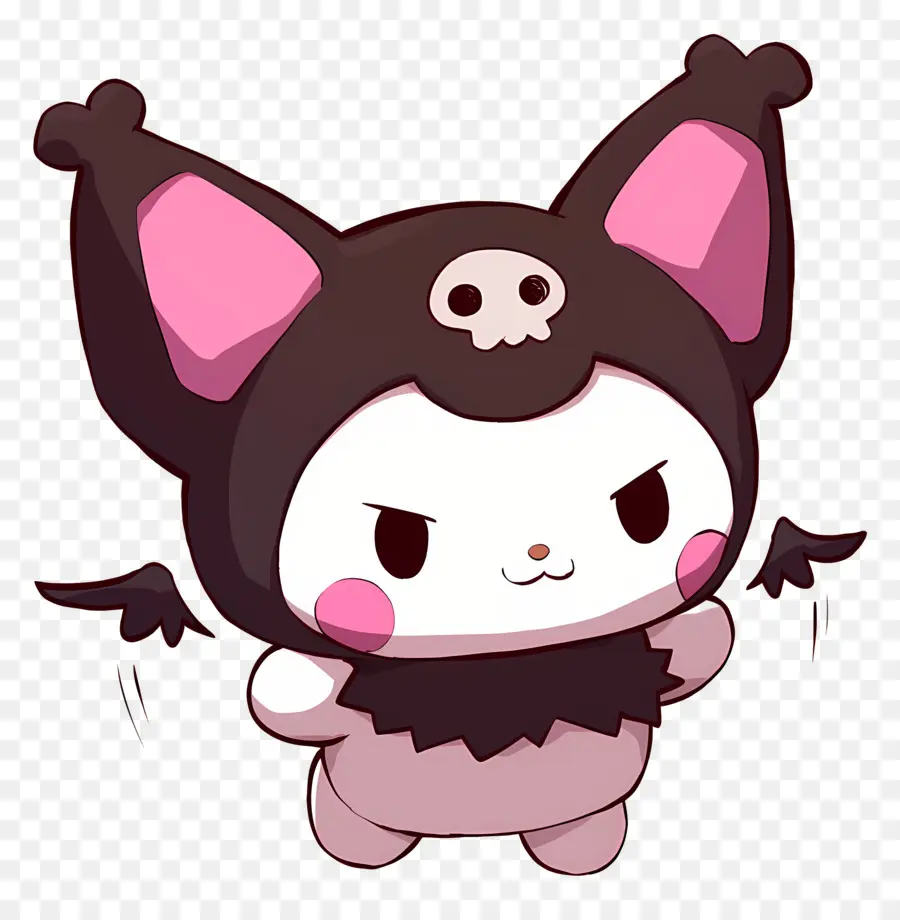 Kuromi，Lindo Personaje PNG