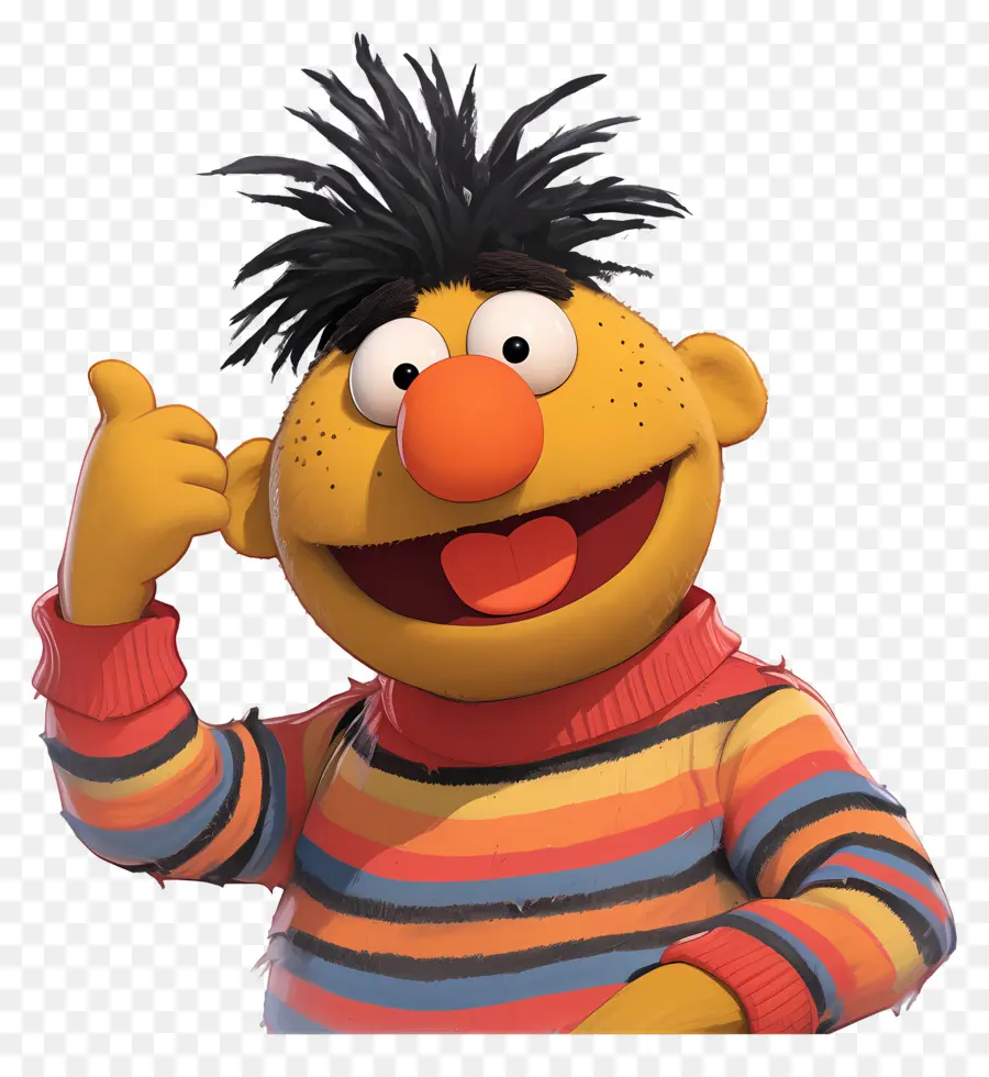 Ernie，Personaje De Dibujos Animados PNG